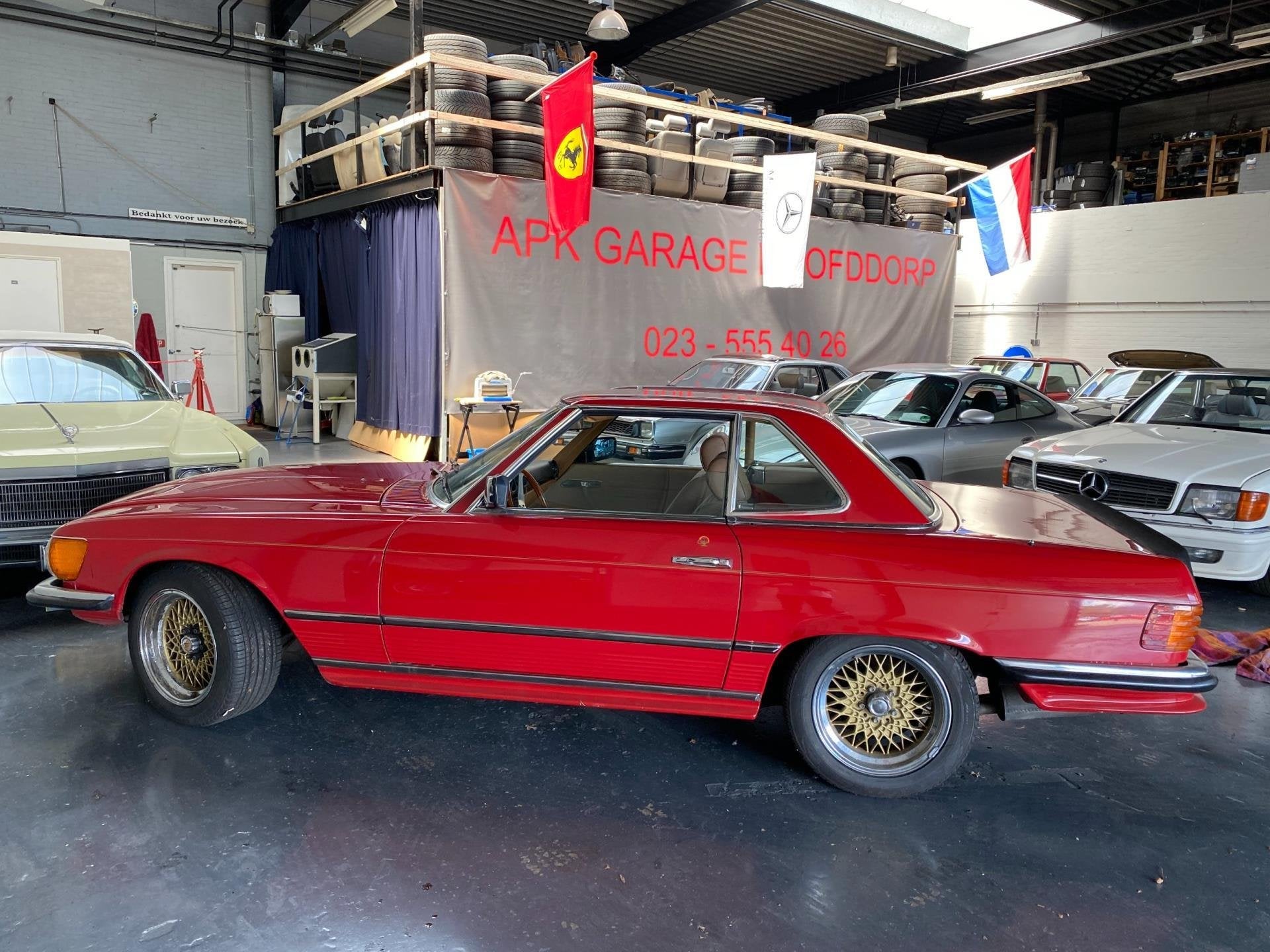 Mercedes-Benz SL-Klasse 500 SL Europese auto, foto 7
