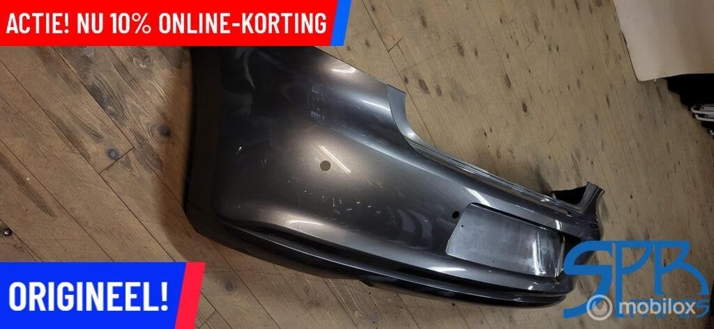 VW POLO 6R LD7R ACHTERBUMPER 4x PDC 1X UITLAAT GAT SPARING, Gebruikt, Volkswagen, Ophalen of Verzenden, Volkswagen