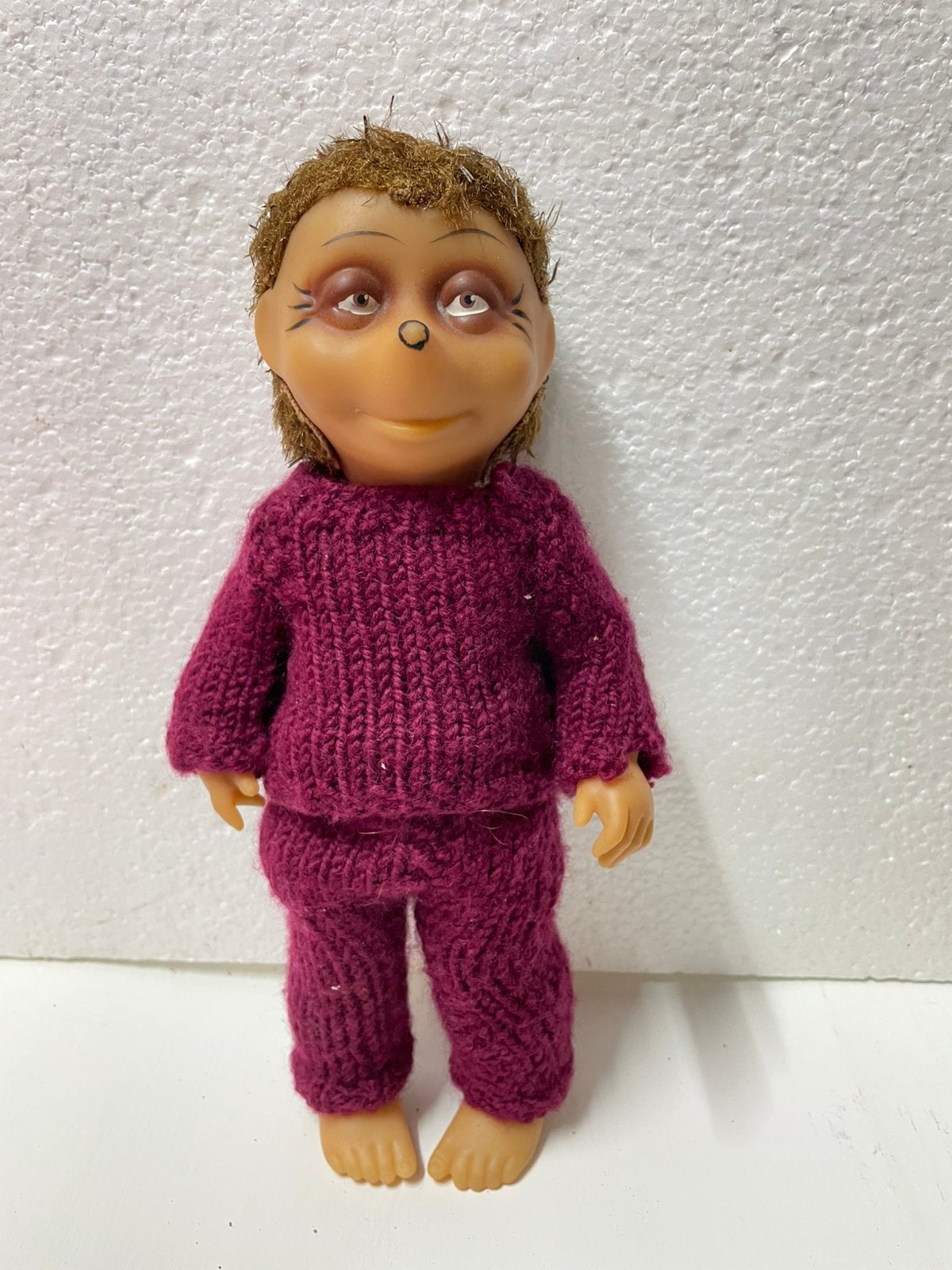 Nostalgi Mecki de egel uit de oude doos zie omschrijving, Verzamelen, Ophalen of Verzenden, Gebruikt