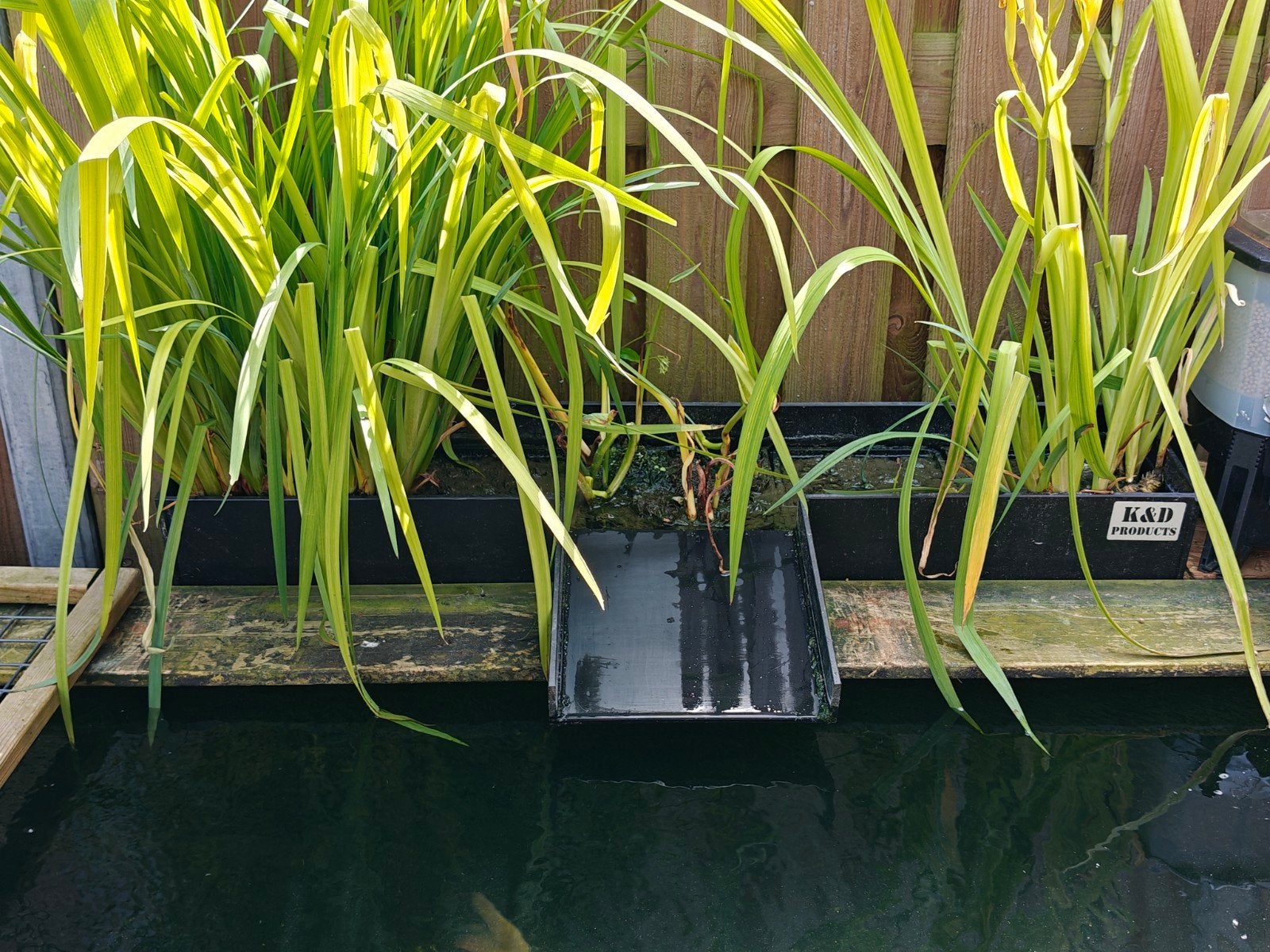 Plantenfilter K&D 125cm met waterval, Ophalen, Gebruikt, Vijverfilter
