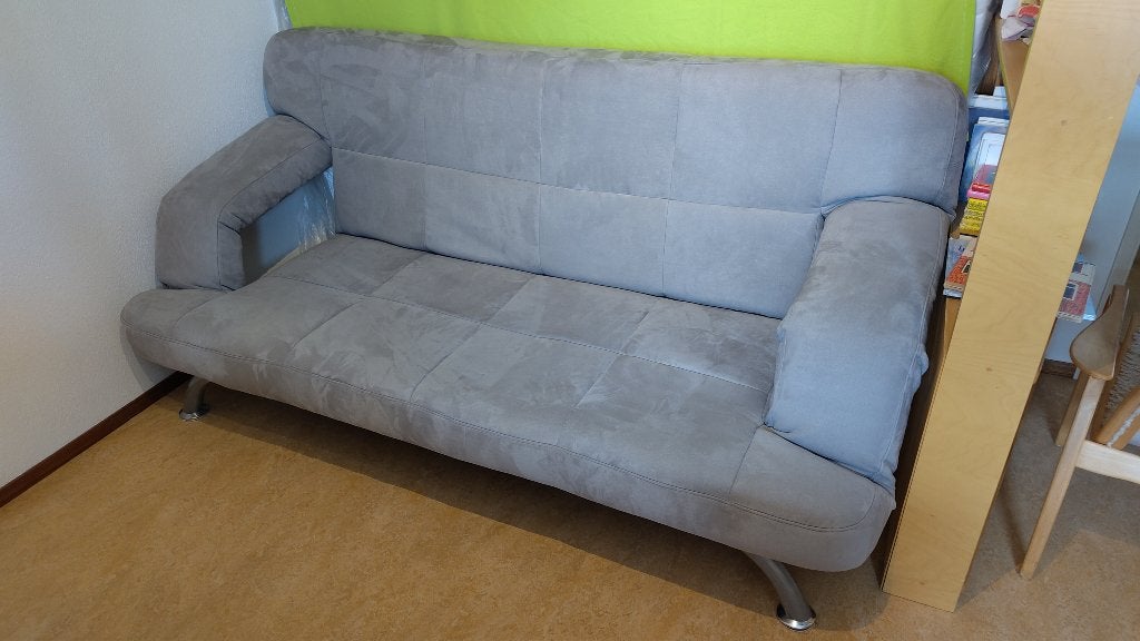 Slaapbank 2 persoons, Ophalen, Tweepersoons, 140 cm, Zo goed als nieuw