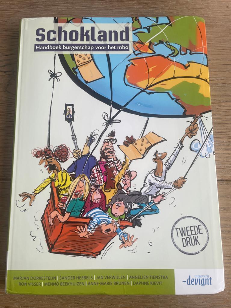 Sander Heebels - Schokland handboek, Boeken, Schoolboeken, Zo goed als nieuw, Nederlands, Overige niveaus, Sander Heebels; Menno Beekhuizen; Anne-Marie Brunen; Marjan D...