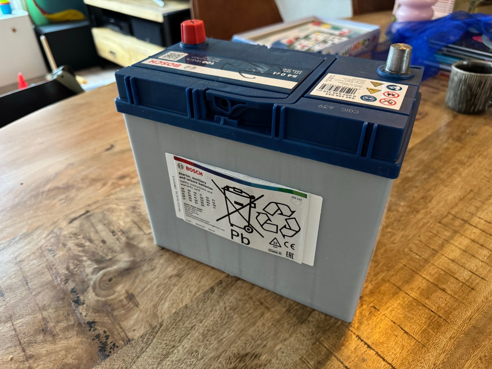 Nieuwe Bosch S4 021 45Ah Accu, Nieuw, Universele onderdelen