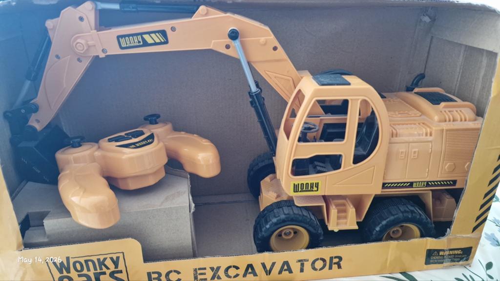 RC Graafmachine 'Wonky Cars' - Zo goed als nieuw, Ophalen of Verzenden, Zo goed als nieuw