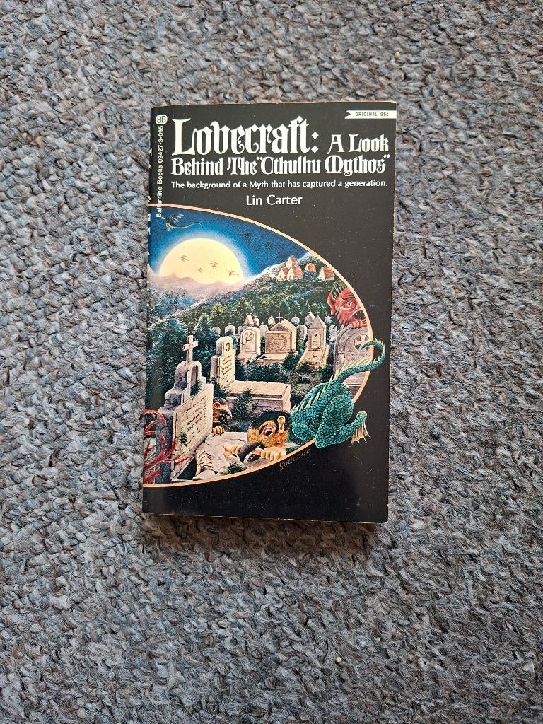 Lovecraft:A Look Behind the "Cthulhu Mythos/Lin Carter, Ophalen of Verzenden, Gelezen, Lin Carter
