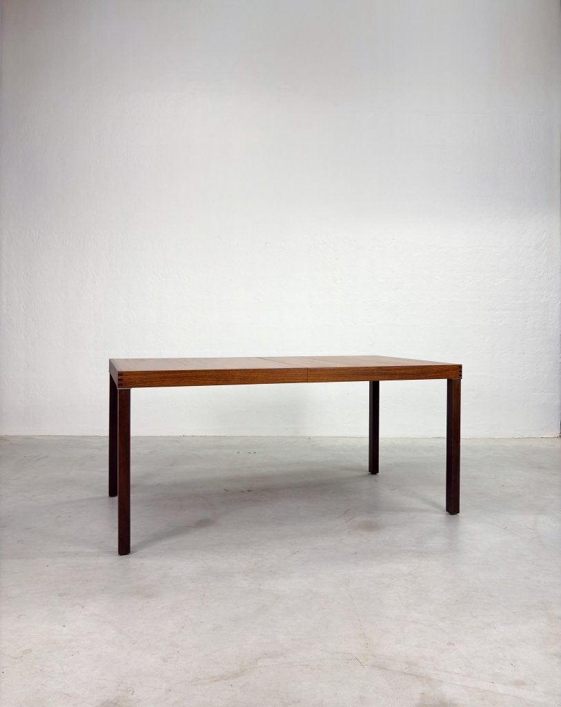 Uitschuifbare Eettafel van Inger Klingenberg voor Fristho, 200 cm of meer, Mid-century, Deens design, Vintage, Dutch design, 50 tot 100 cm