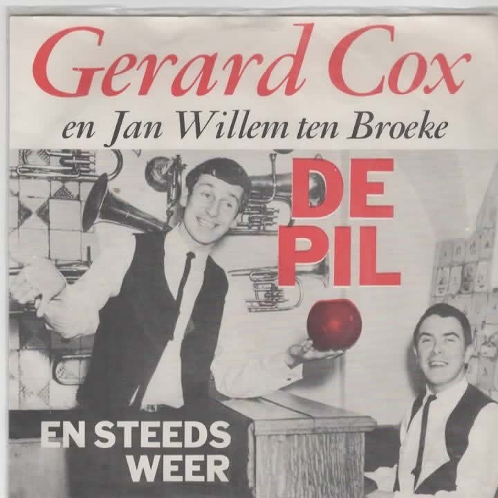 Gerard Cox- De Pil, Verzenden, 7 inch, Levenslied of Smartlap, Fotohoes
