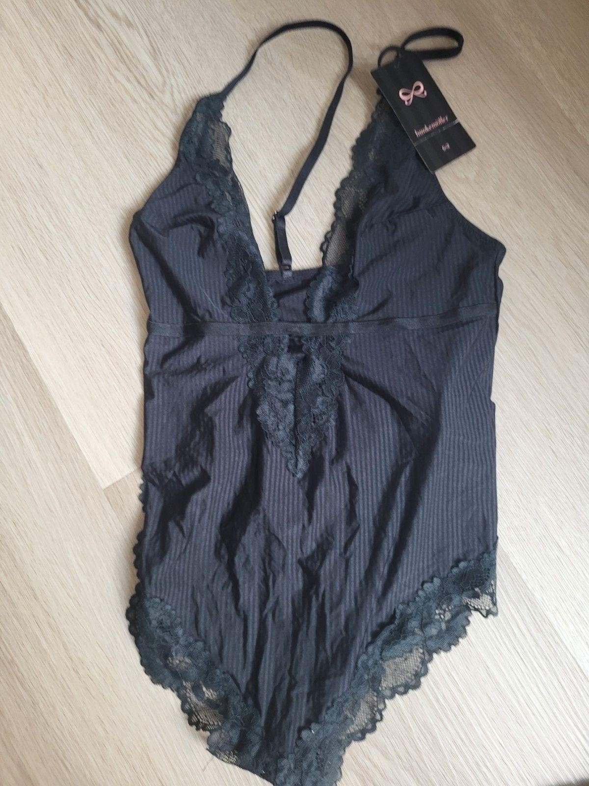 Josephine Body Zwart Maat M hunkemoller | Nieuw met kaartje, Hunkemöller, Ophalen of Verzenden, Zwart, Body of Korset