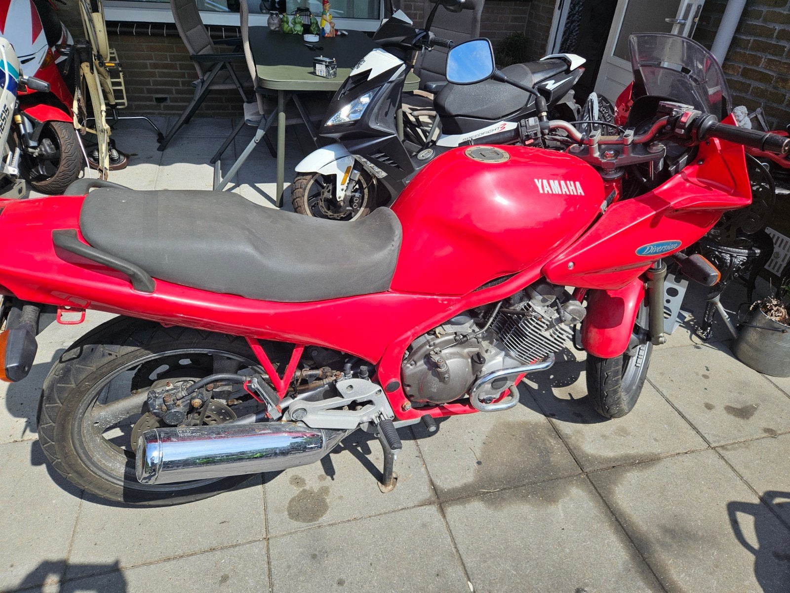 yamaha moter 600cc lichte opknapper, Motoren, Ophalen, Gebruikt