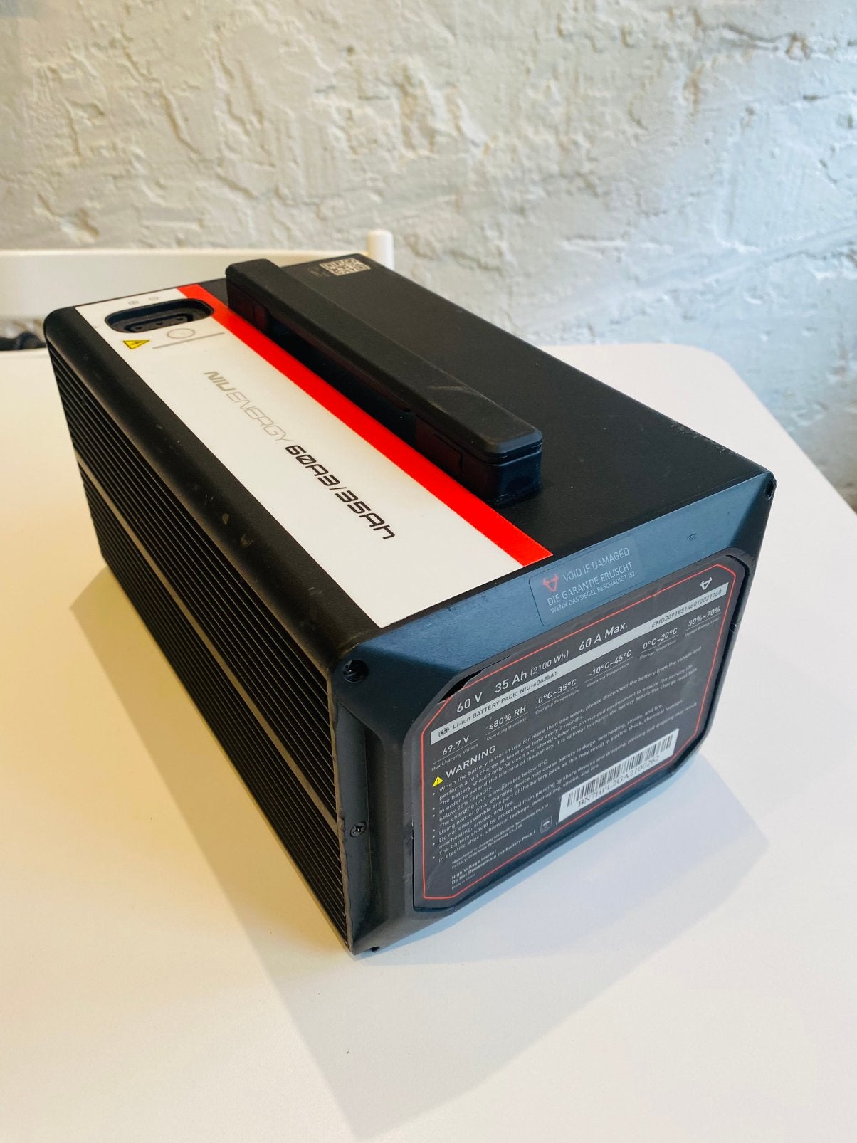 Niu 60v 35ah -N1S upgrade- Accu Battery, Ophalen of Verzenden, Zo goed als nieuw