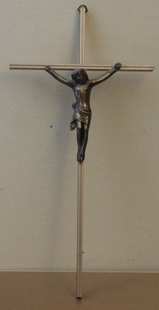 Kruisbeeld - 25 x 12,5 cm - 112319, Ophalen of Verzenden, Zo goed als nieuw, Beeld(je), Christendom | Katholiek