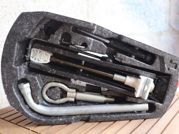 Auto krik Volkswagen Polo, Ophalen, Zo goed als nieuw, Mechanisch