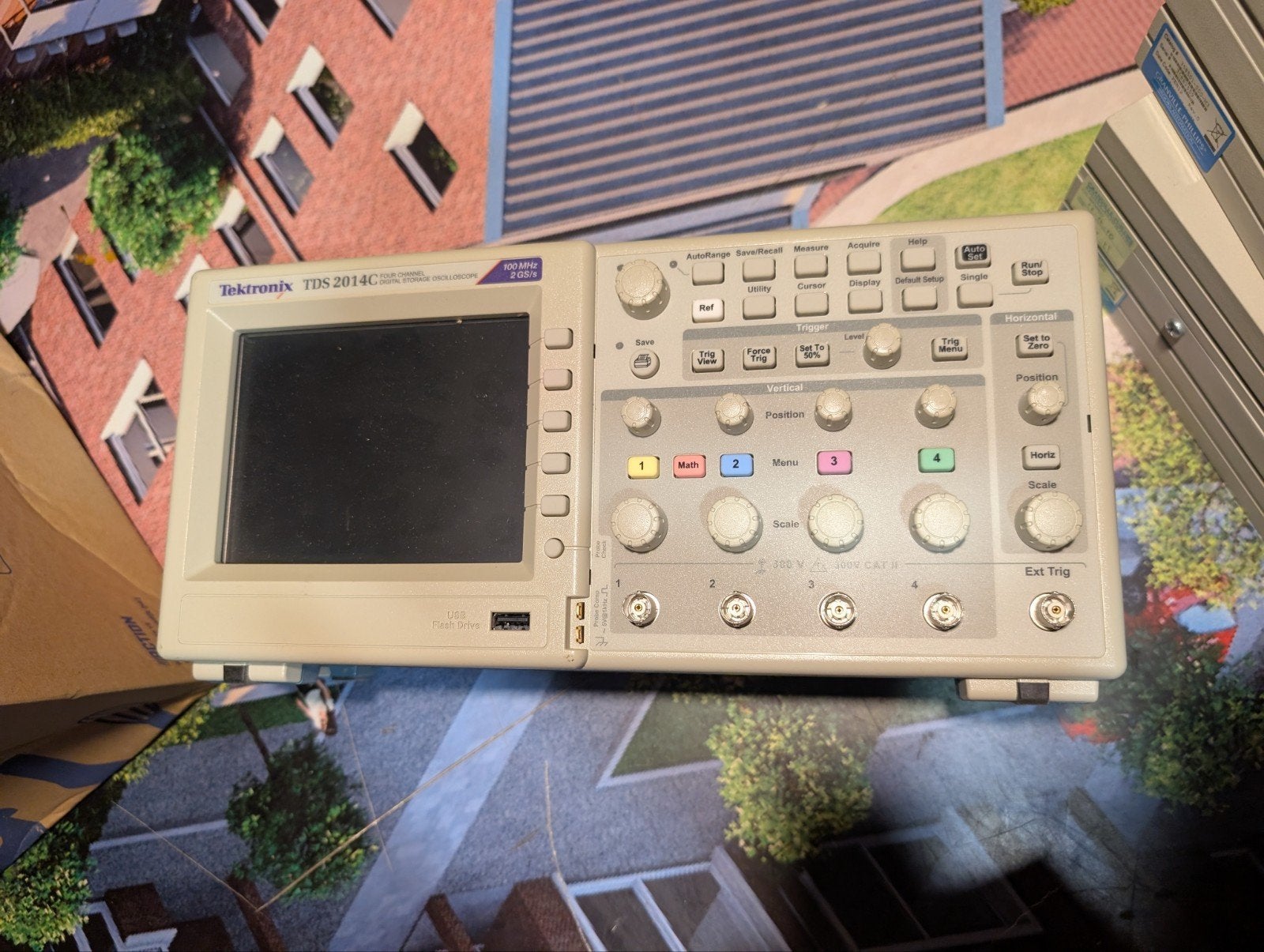 Tektronix TDS2014C digitale opslagoscilloscoop, Ophalen of Verzenden, Zo goed als nieuw