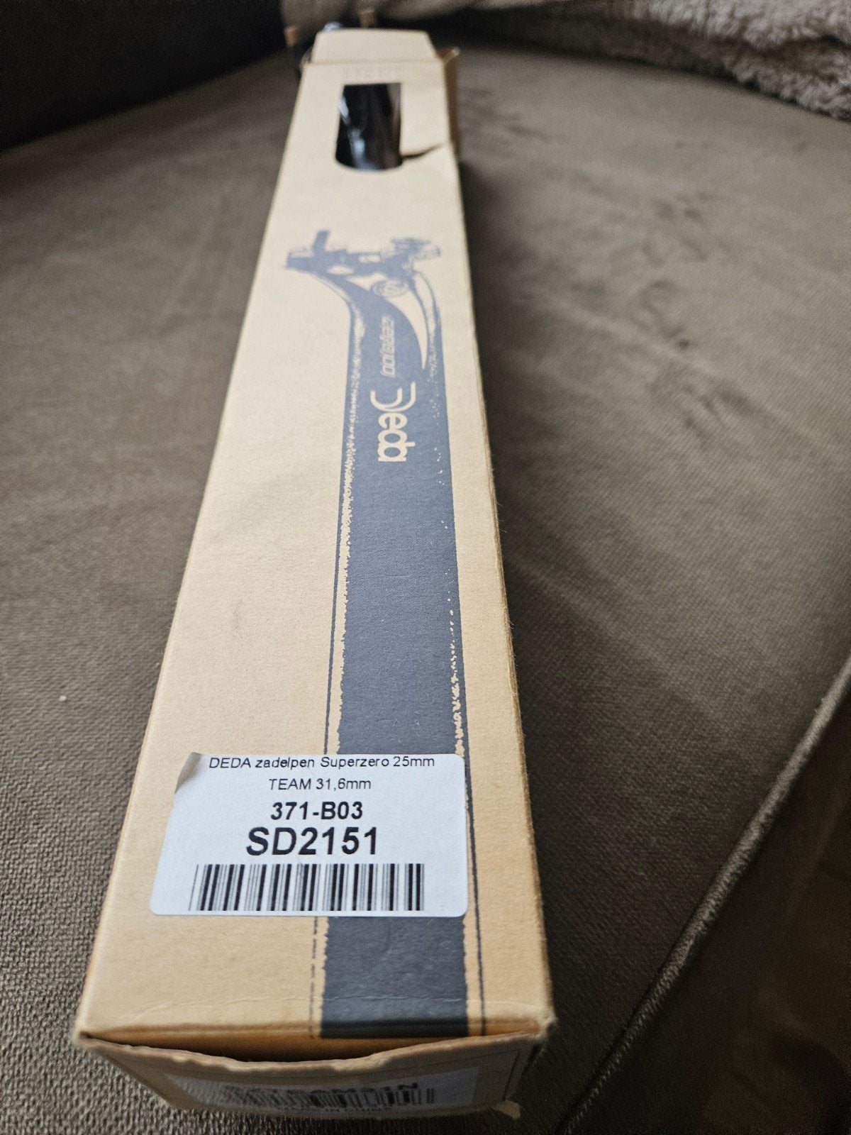DEDA Superzero zadelpen 25mm TEAM 31,6mm, Fietsen en Brommers, Fietsonderdelen, Ophalen, Nieuw, Racefiets, DEDA
