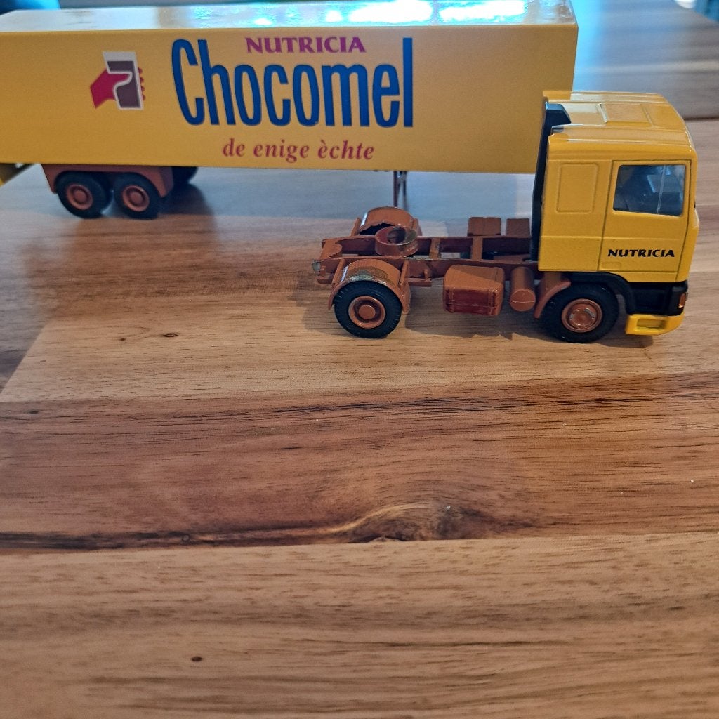 CHOCEMEL/NUTRICIA ZOETERMEER 95 DAF GESLOTEN TRAILER CBN ., Verzenden, Nieuw, Bus of Vrachtwagen, Lion Toys