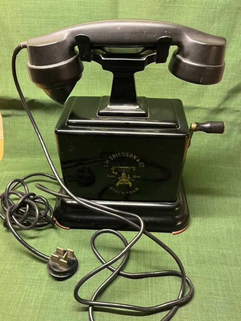 Antieke Ericsson slinger telefoon (OPHALEN ), Antiek en Kunst, Ophalen