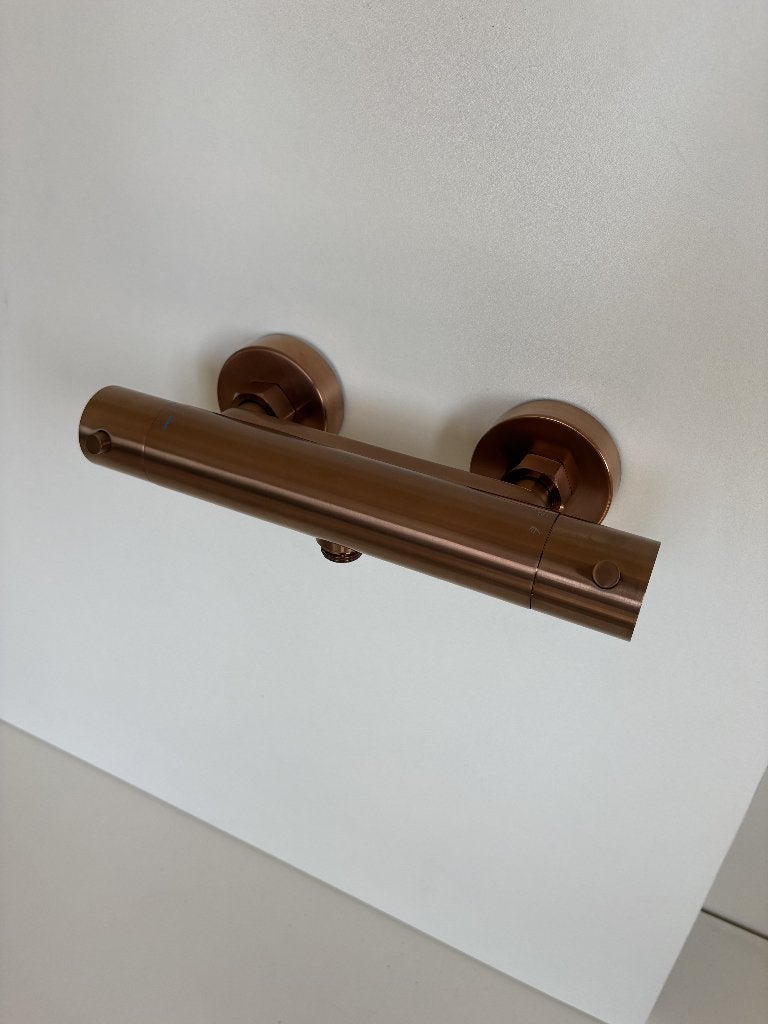 Nieuwe luxe thermostatische douchekraan|Geborsteld rosé goud, Info@regn.nl, Vreebergen 5, 9403 ET Assen, Regn, Nieuw