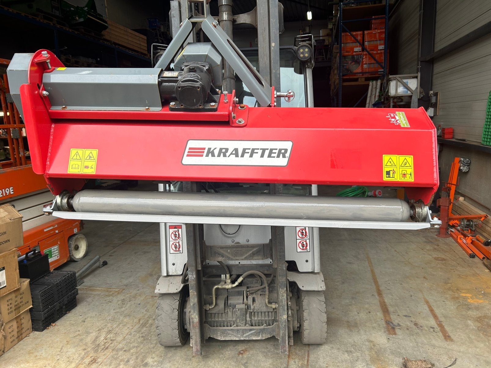 Klepelmaaier Krafter 135cm minitractor, Tuin en Terras, Ophalen, Zo goed als nieuw