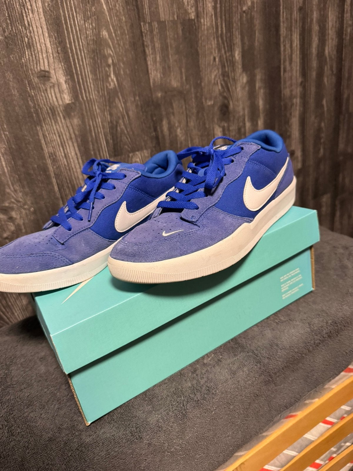 Nike SB Chron 45, Blauw, Ophalen of Verzenden, Sneakers of Gympen, Zo goed als nieuw