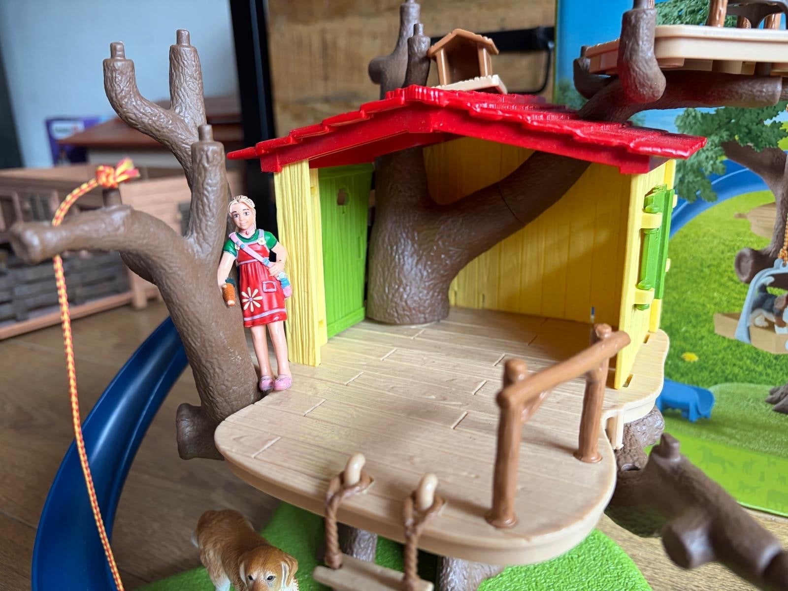 Schleich Farm World Boomhut Speelset (niet compleet), Ophalen, Gebruikt, Jongen of Meisje