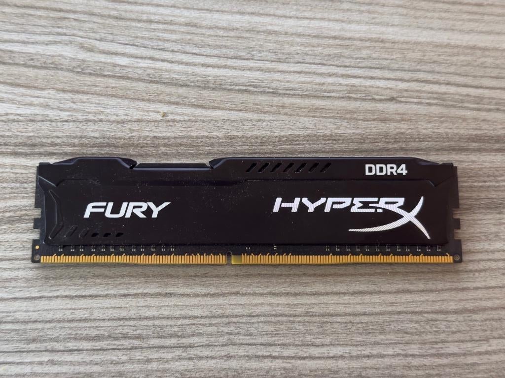 HyperX Fury DDR4 8GB RAM (HX421C14FBK2/8) – goed werkend, Computers en Software, RAM geheugen, DDR4, 8 GB, Ophalen of Verzenden