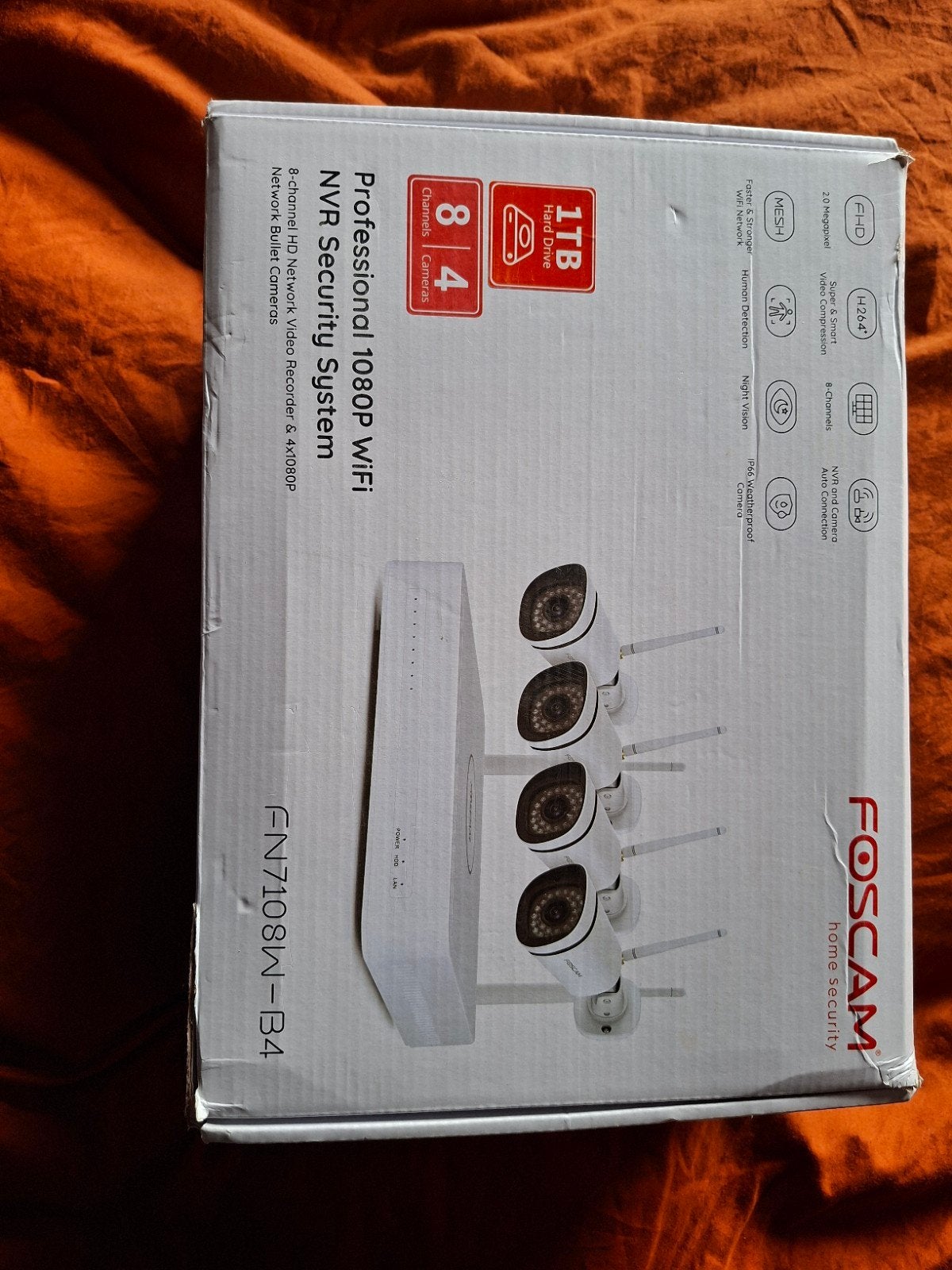 Foscam Beveiligingssysteem - Nieuw in Doos, Ophalen of Verzenden, Nieuw, Buitencamera