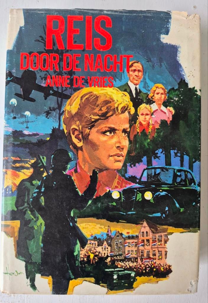 Boek Reis door de Nacht - Anne de Vries, Boeken, Oorlog en Militair, Ophalen of Verzenden