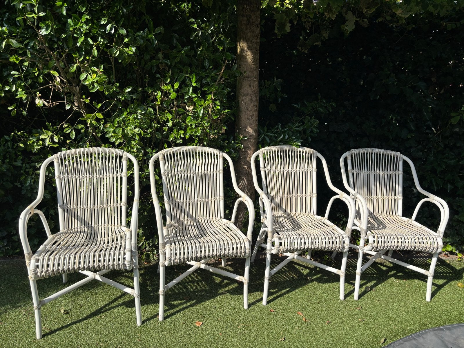 4 Seasons Outdoor tuinstoelen - Gebruik maar sterk, Tuin en Terras, Tuinstoelen, Ophalen, Gebruikt, Wicker