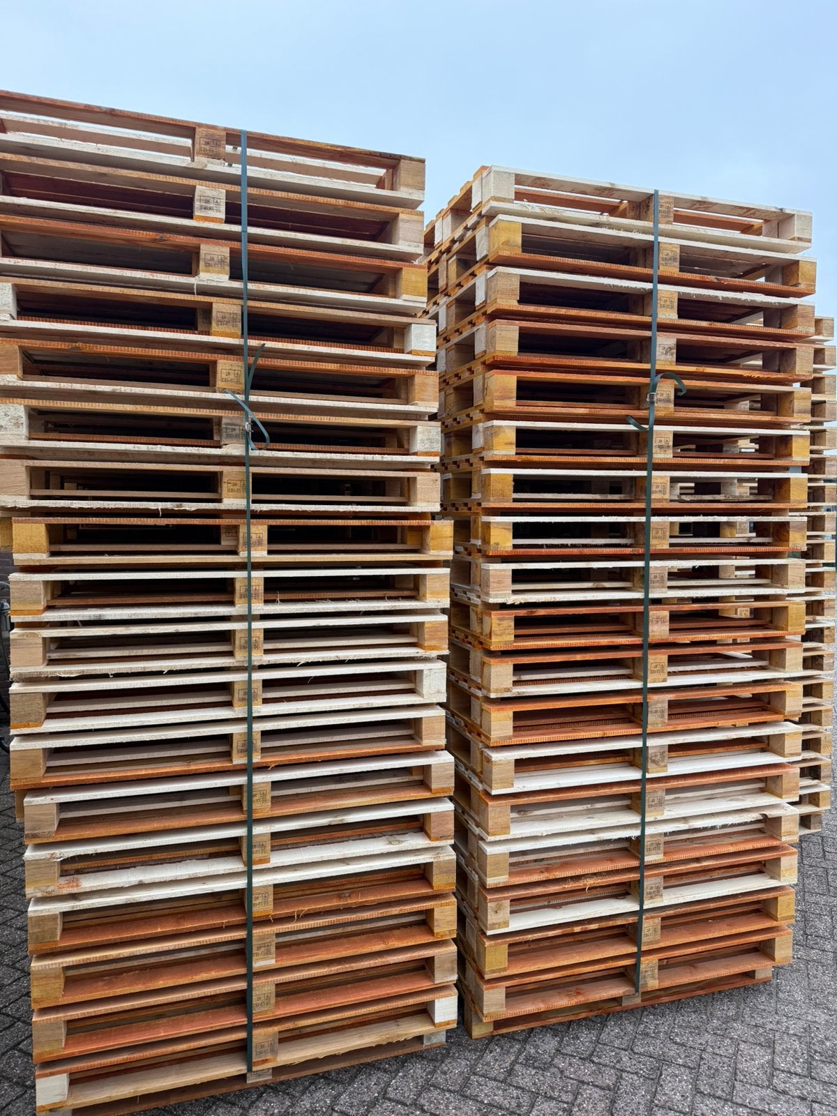 Nieuwe Pallets 80 x 120 7 lats, Ophalen, Minder dan 25 mm, Zo goed als nieuw, Pallet