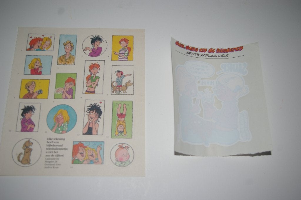 Jan Jans en de kinderen stickers en (inpak)papier, Ophalen of Verzenden, Nieuw, Stickers en Plaatjes