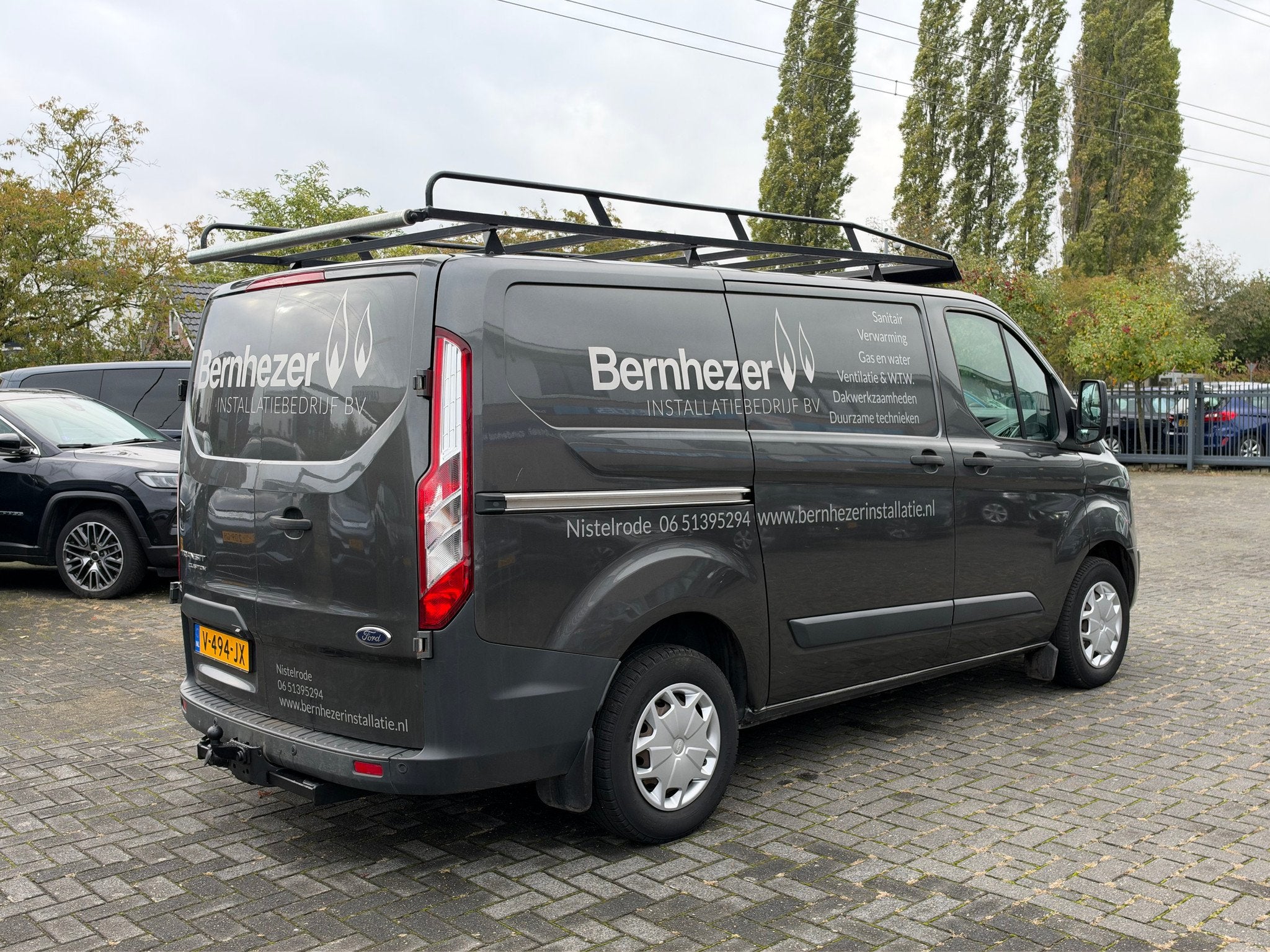 Ford Transit Custom 2.0 TDCI | L1H1 Trend 3-Pers | Airco | C, 2740 kg, Euro 6, 4 cilinders, 14 km/l