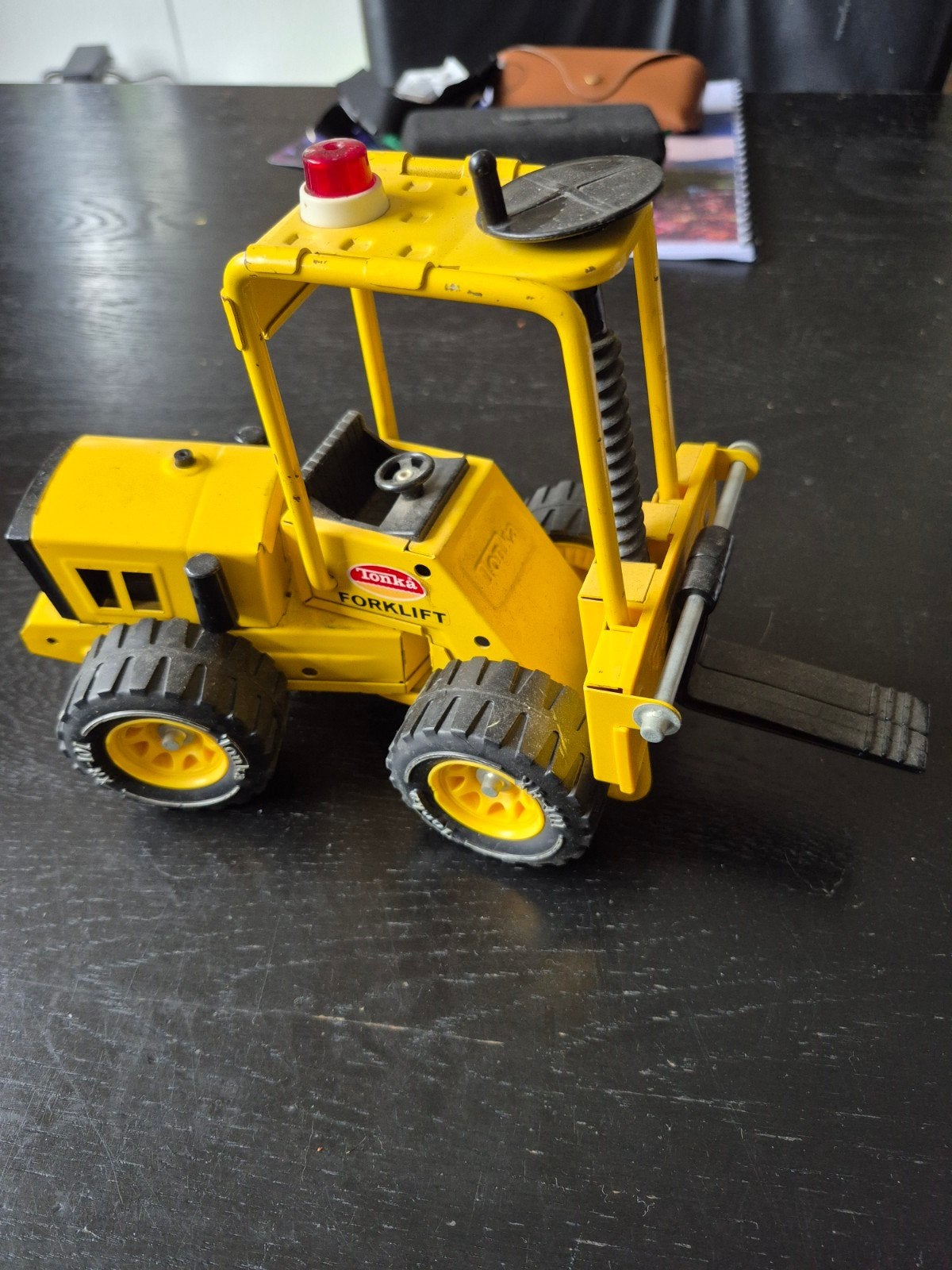 Tonka heftruck vintage, Ophalen, Gebruikt
