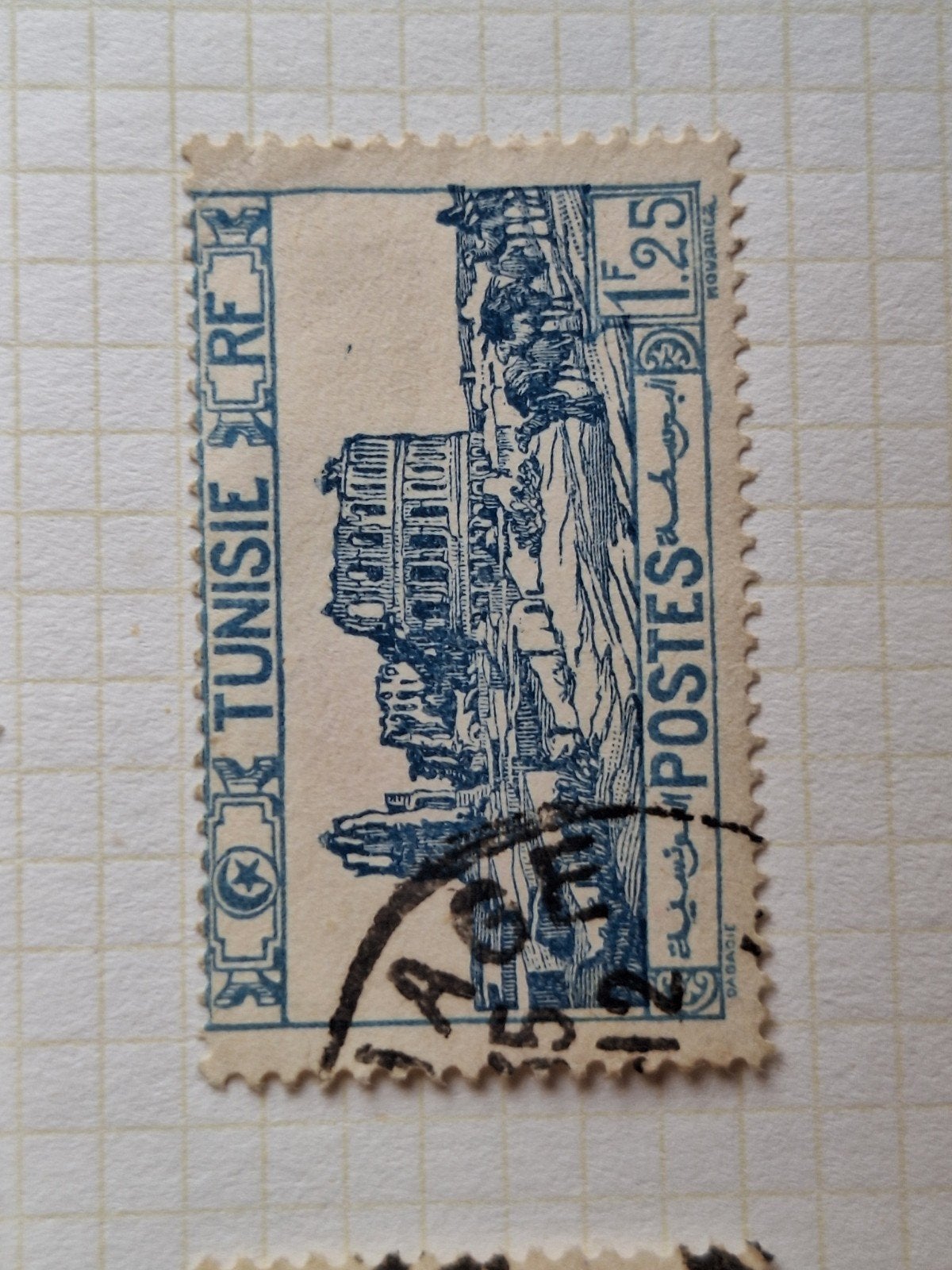 Tunesië 3, Ophalen of Verzenden, Tunesië, Gestempeld