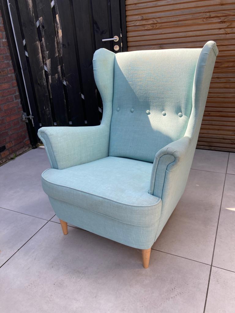 Groen Ikea strandmon // Gratis, Ophalen, Gebruikt, 75 tot 100 cm, Stof