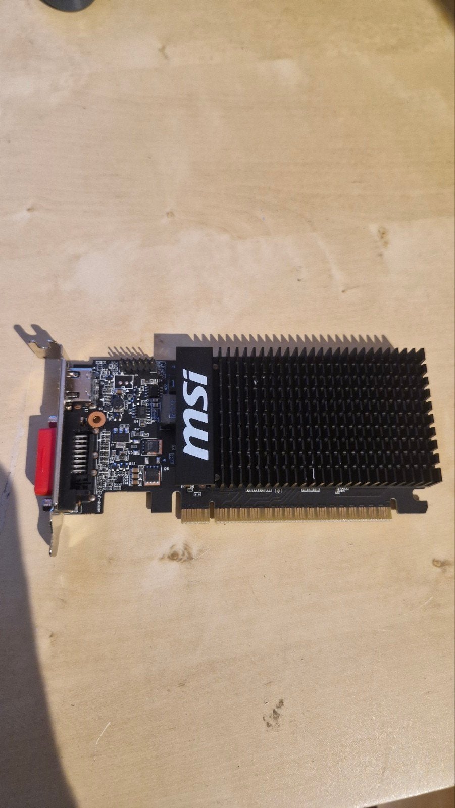 MSI GeForce GT 710 2GD3H LP, Computers en Software, Videokaarten, Gebruikt, Overige soorten, Ophalen of Verzenden, HDMI