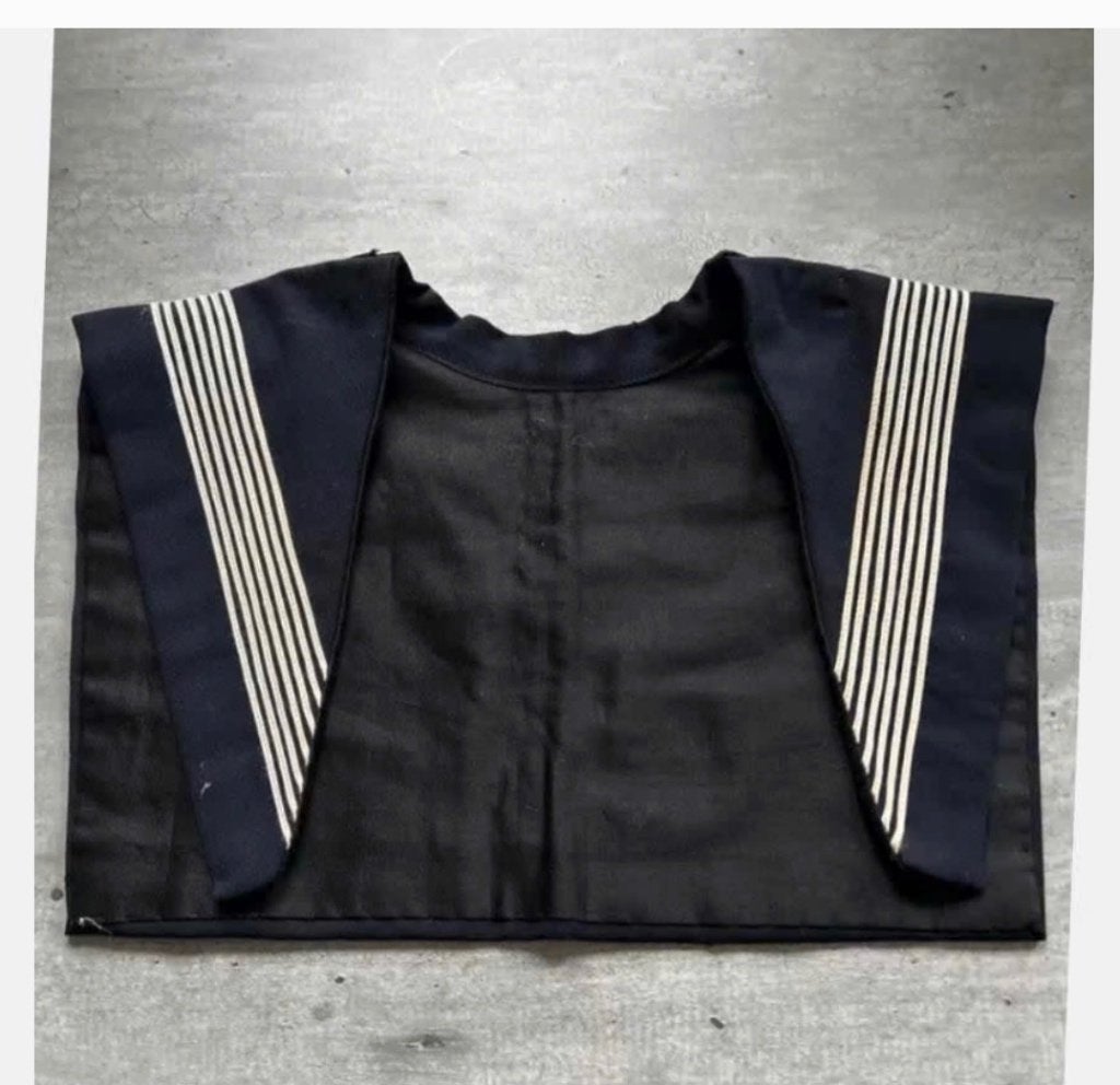 Antieke Matrozenkraag - Historisch Kostuum Accessoire, Ophalen of Verzenden