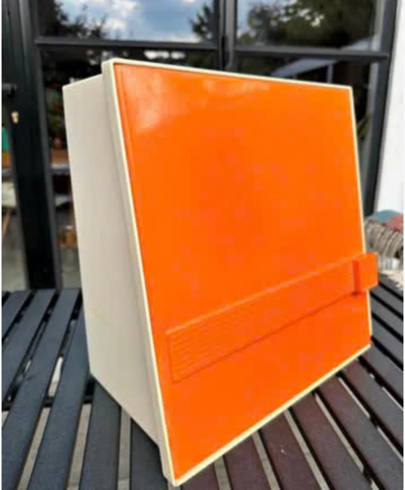 Vintage Oranje Medicijnkastje Flair, Ophalen of Verzenden, Huis en Inrichting