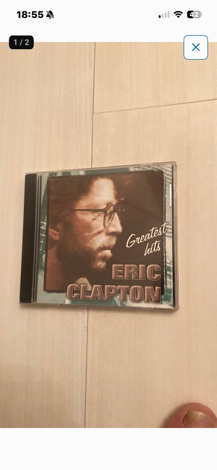 Eric Clapton - greatest hits, Ophalen of Verzenden, Zo goed als nieuw, Bluesrock