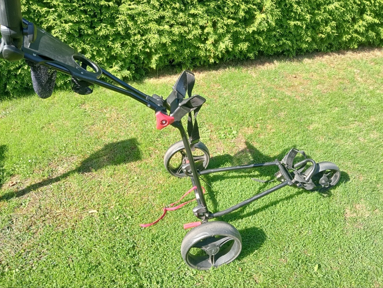 golftrolley, Ophalen, Gebruikt, Golfkar