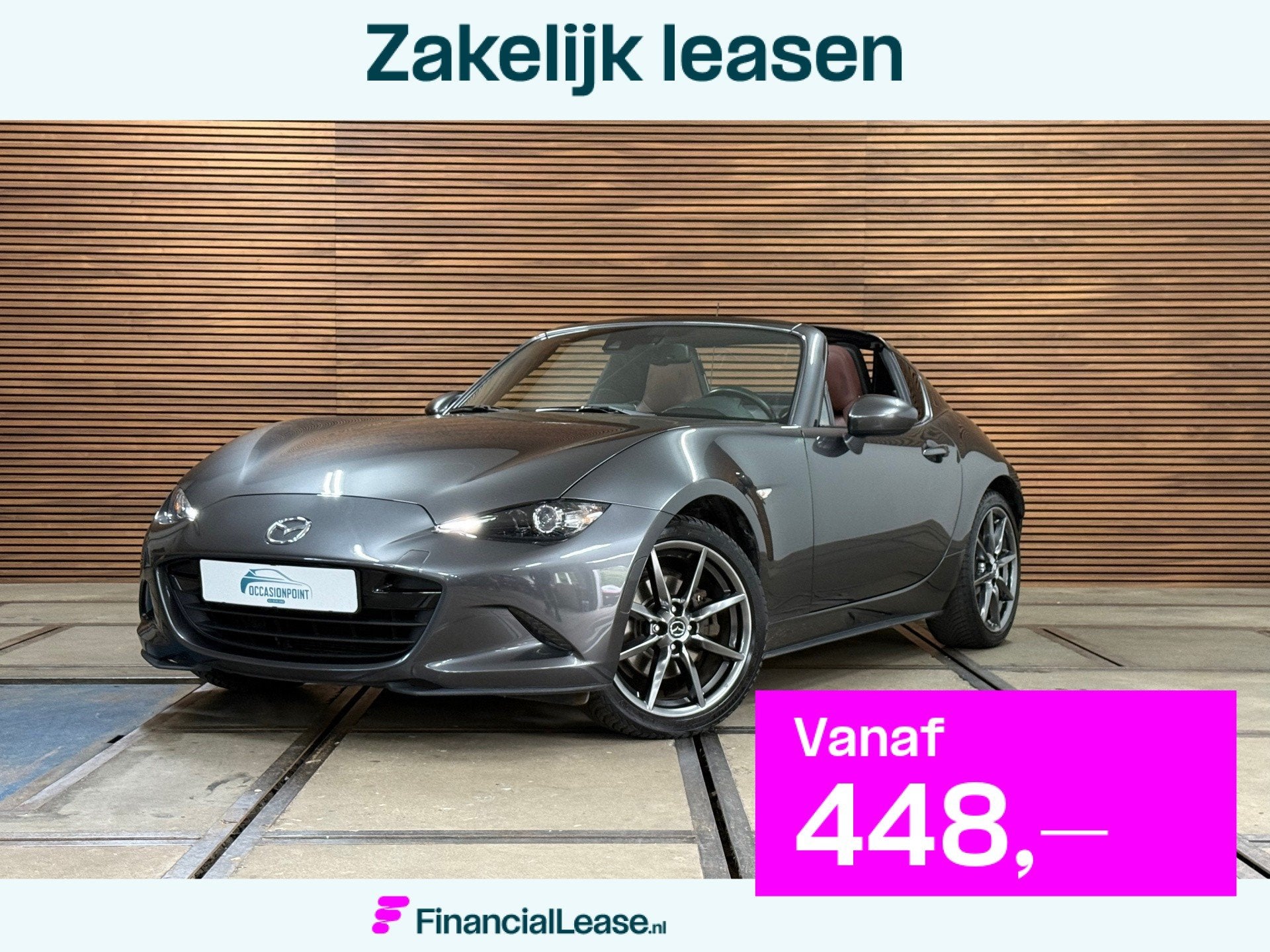 Mazda MX-5 RF 2.0 SkyActiv-G 160 GT-M | Targa | Takumi Leder, 1998 cc, Gebruikt, 4 cilinders, Cabriolet