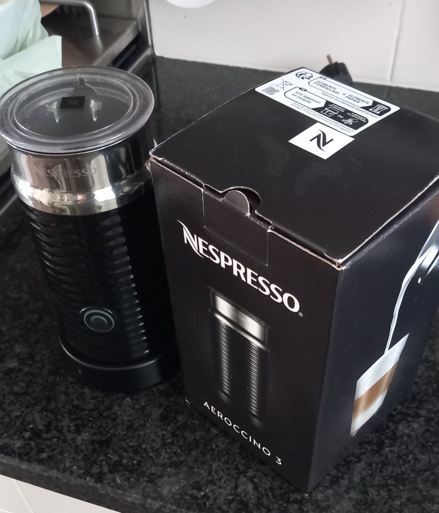 Te Koop Nespresso melkopschuimer (Aeroccino3), Witgoed en Apparatuur, Melkopschuimers, Ophalen of Verzenden, Gebruikt, Elektrische melkopschuimer