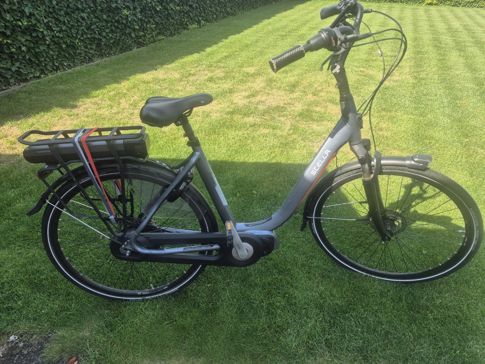 Stella Livorno elektrische fiets, Gebruikt, 51 tot 55 cm, 50 km per accu of meer, Ophalen