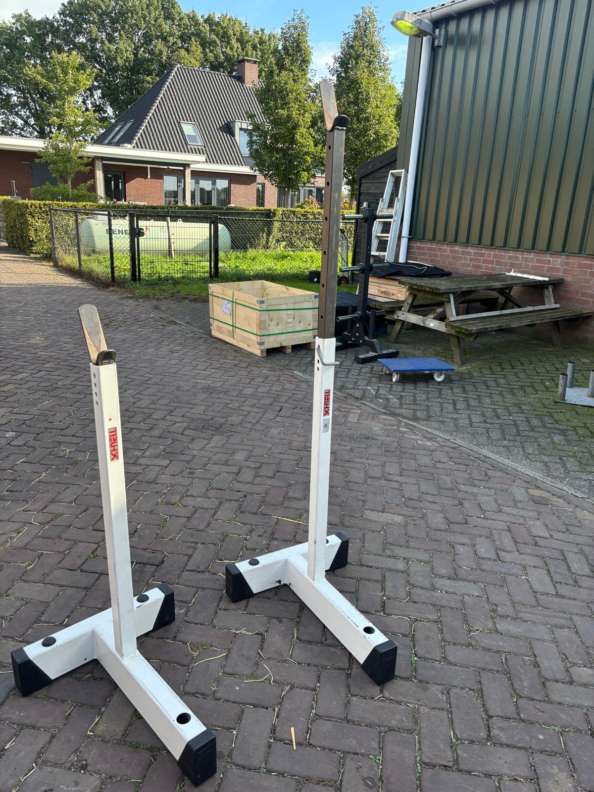 Zware Old School Squat Stands, Ophalen, Gebruikt, Idk, Idk