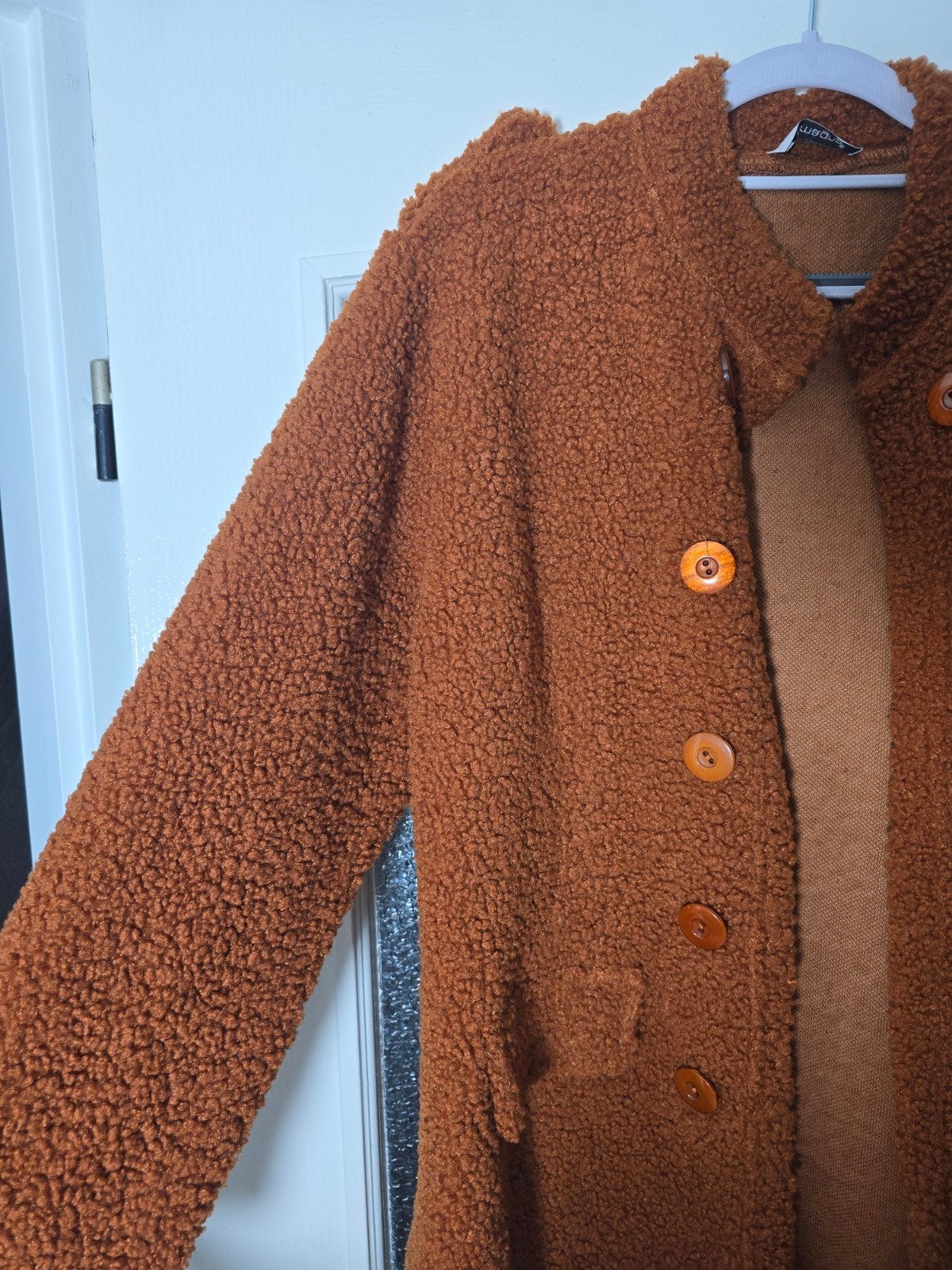 nieuw magna jas/blazer teddy roest 40 42= tm 44, Ophalen of Verzenden, Nieuw, Maat 42/44 (L), Bruin