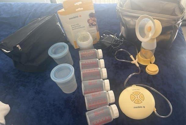 Medela Swing Maxi elektrische borstkolf niet veel gebruikt, Ophalen of Verzenden, Gebruikt, Borstkolf