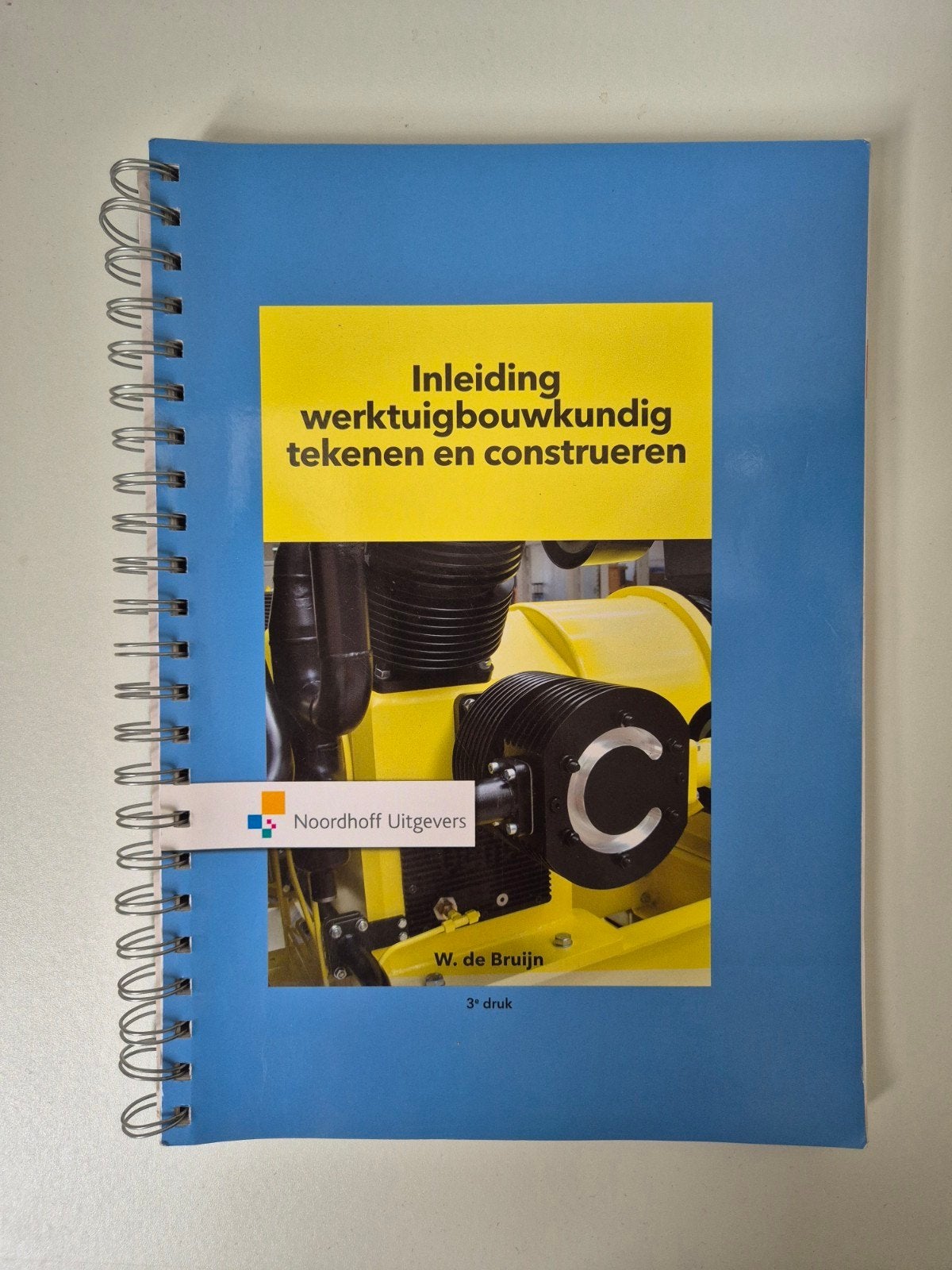 Inleiding werktuigbouwkundig tekenen en construeren, Boeken, Wiebe de Bruijn, Ophalen of Verzenden, Zo goed als nieuw, Bouwkunde