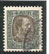 IJsland Dienst Mi. 18, Ophalen of Verzenden, IJsland, Gestempeld