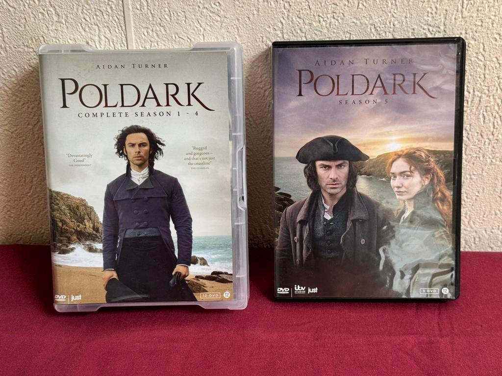 DVD - Poldark Seizoenen 1 t/m 5, Cd's en Dvd's, Dvd's | Tv en Series, Ophalen of Verzenden, Zo goed als nieuw
