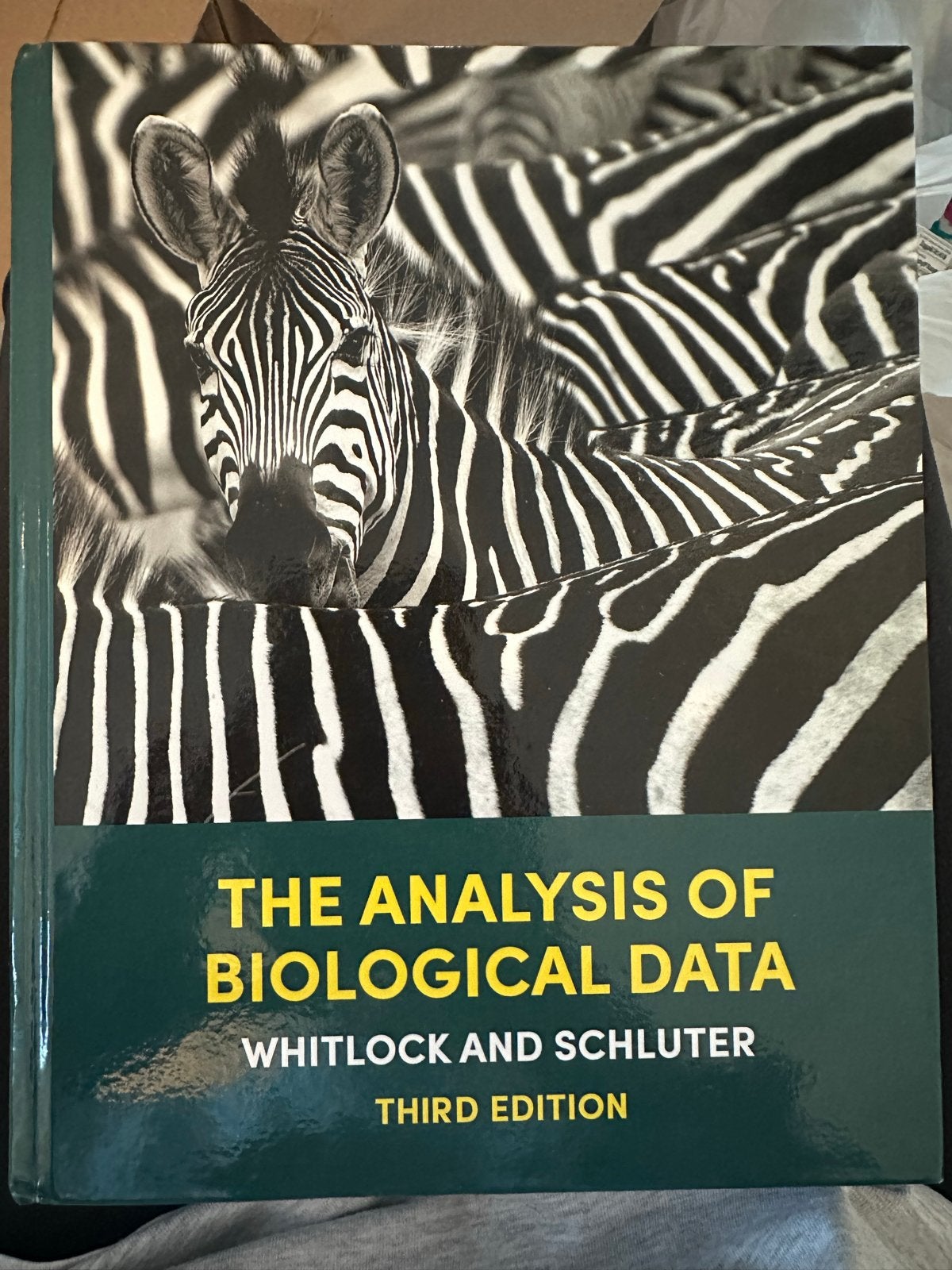 The Analysis of Biological Data - Whitlock & Schluter, Ophalen of Verzenden, Zo goed als nieuw, Natuurwetenschap