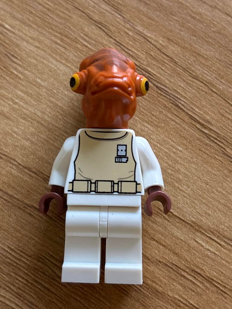 Lego Star Wars minifiguur Admiraal Ackbar, Ophalen of Verzenden, Nieuw, Losse stenen, Lego